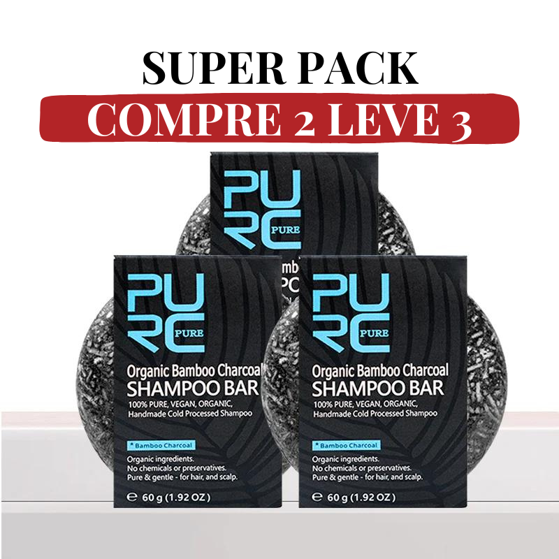 Pure Hair Black - Shampoo Escurecedor de Cabelo e Barba