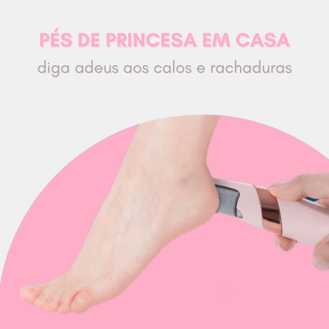 Removedor de Calos e Rachaduras dos Pés