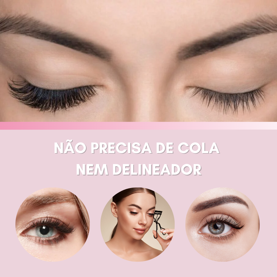VSLashes®  Cílios Postiços Autoadesivos