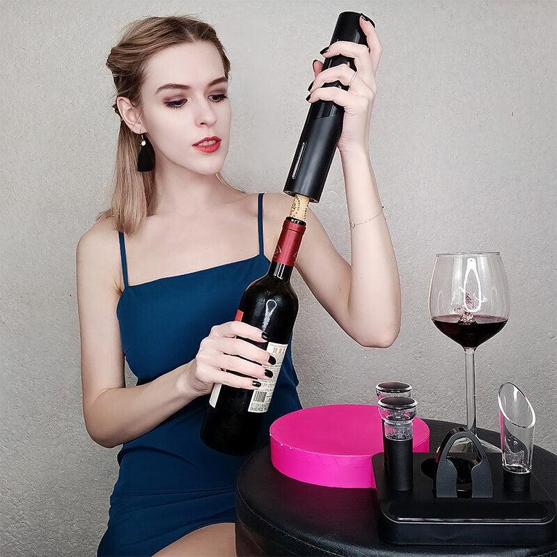 ElectricWine - Abridor de Vinho Elétrico Recarregável