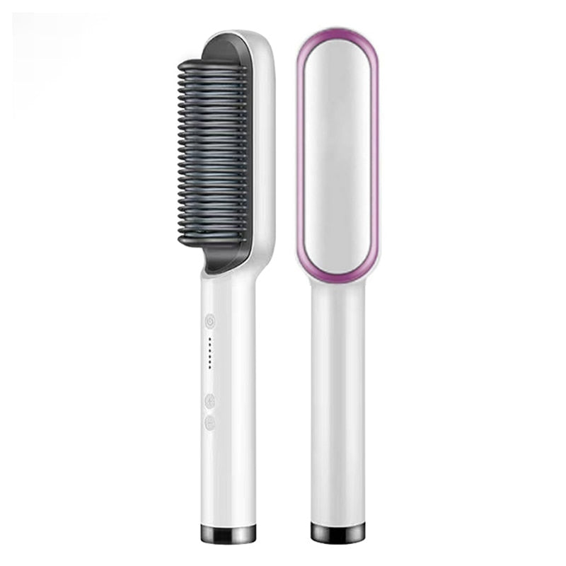 Escova Alisadora HairPlus – Alise e Modele com Facilidade