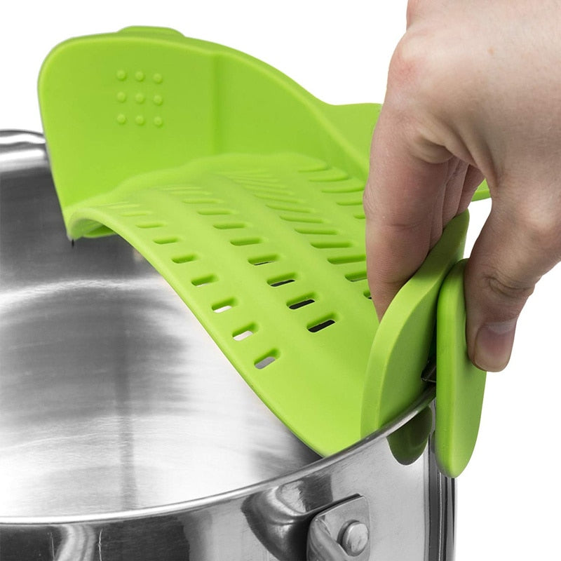 ClipPan - Coador em Silicone para Cozinha