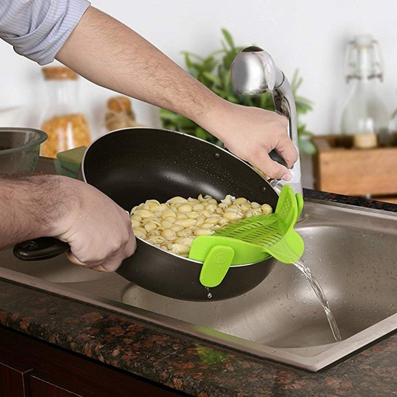 ClipPan - Coador em Silicone para Cozinha