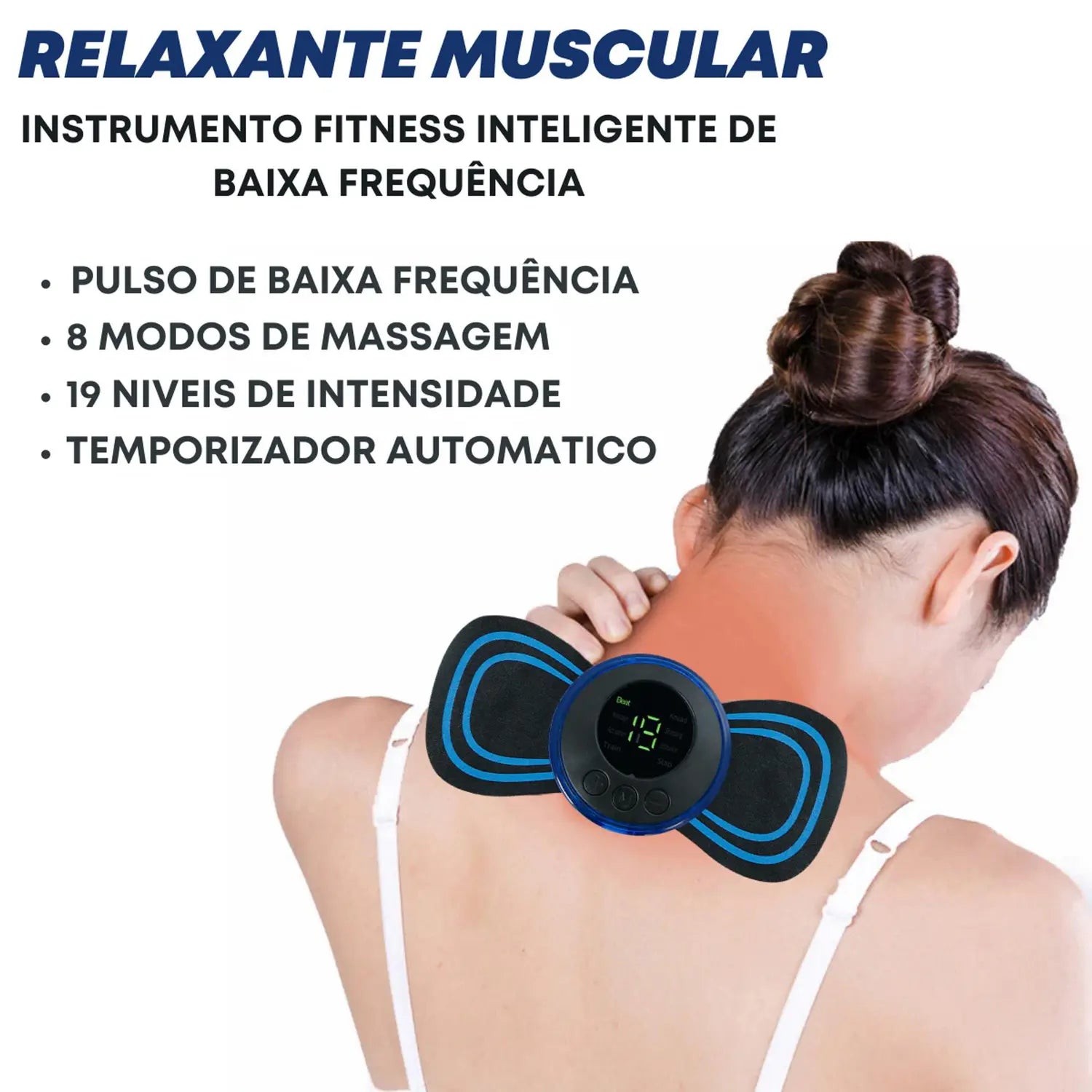 PulsarCervi - EMS Massageador Elétrico